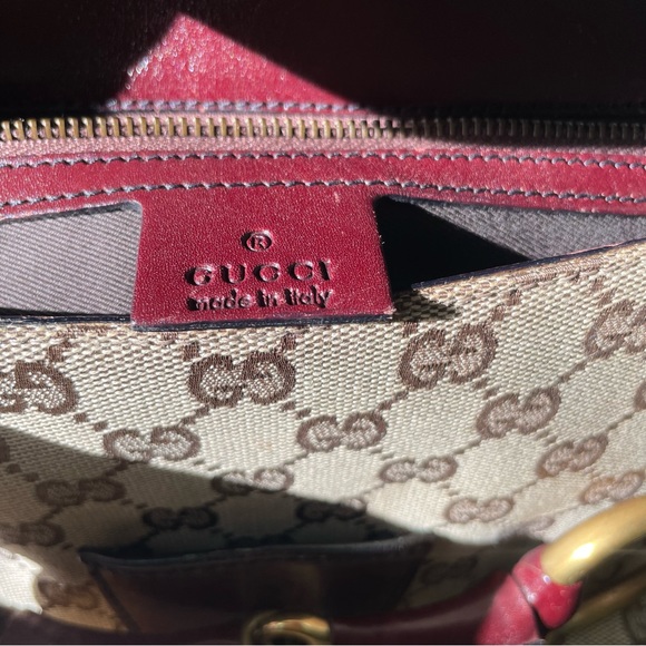 Gucci Vintage Monogram Horsebit Shoulder Bag - Picture 12 of 13